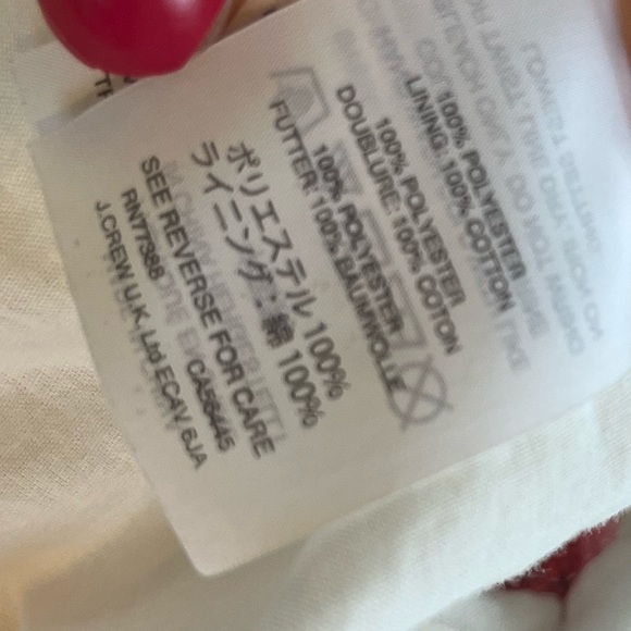 J Crew Pleated Midi Skirt in Flamingo Print size 14 - Picture 6 of 8